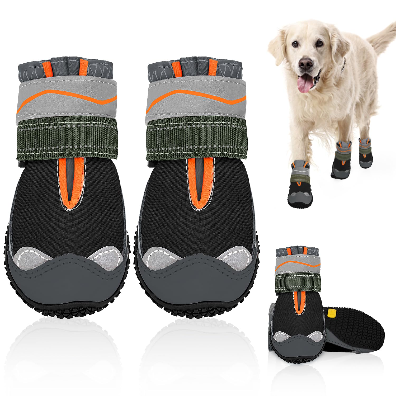 SlowTon All-Weather Dog Boots