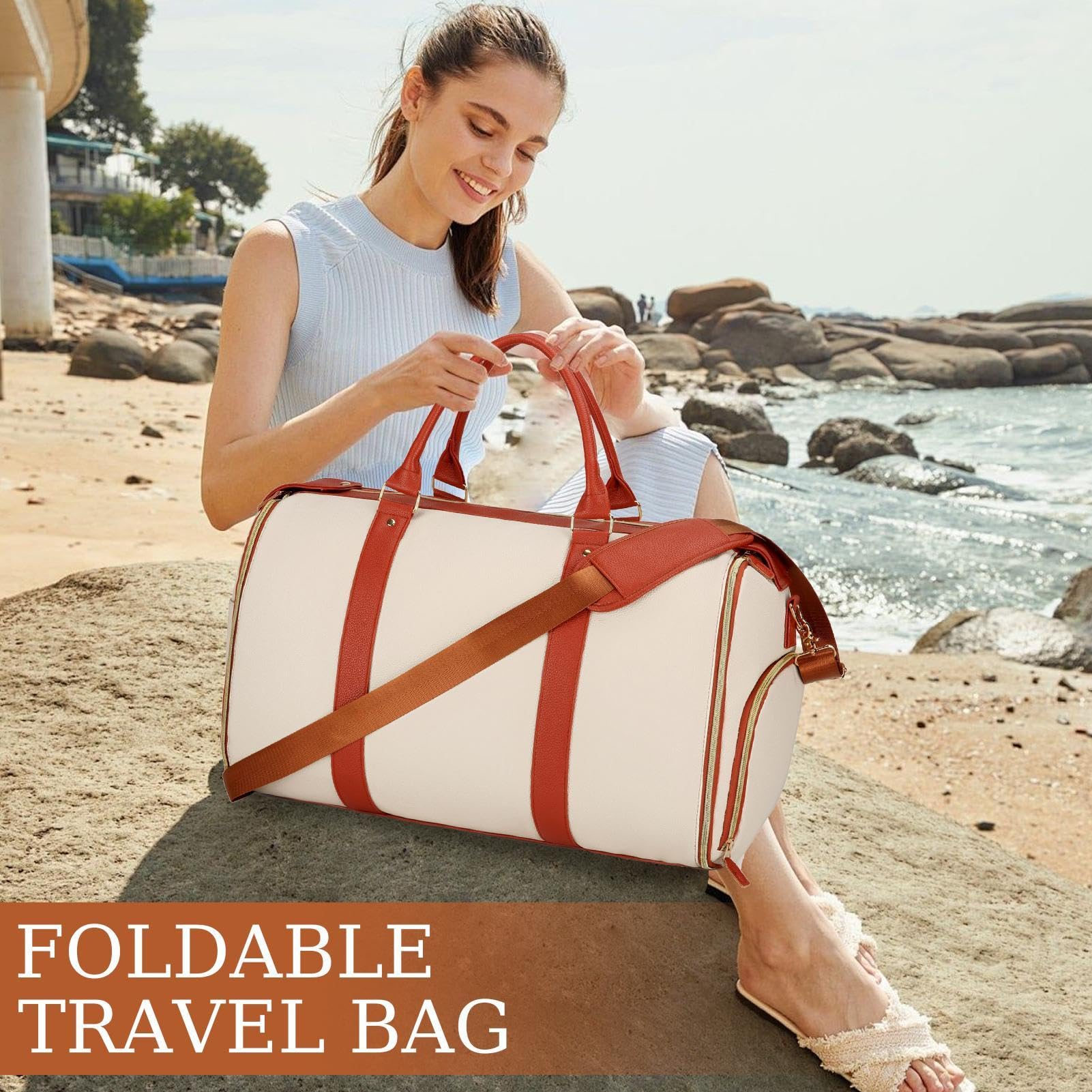 Torba podróżna składana, składana torba podróżna do podróży Pack Duffel