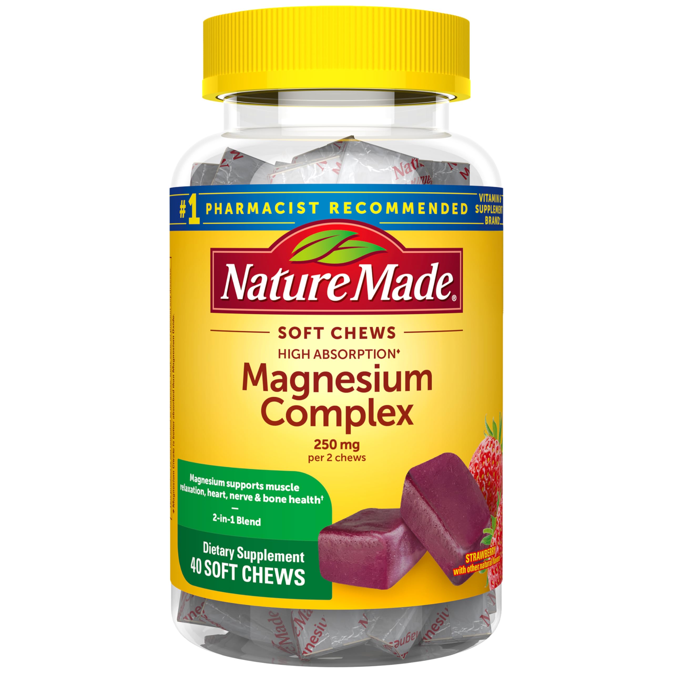 Nature Made High Absorption Magnesium Complex Soft Chews