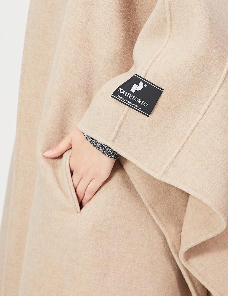 Amazon | [ミラオーウェン] ビッグカラーケープコート 09WFC215050