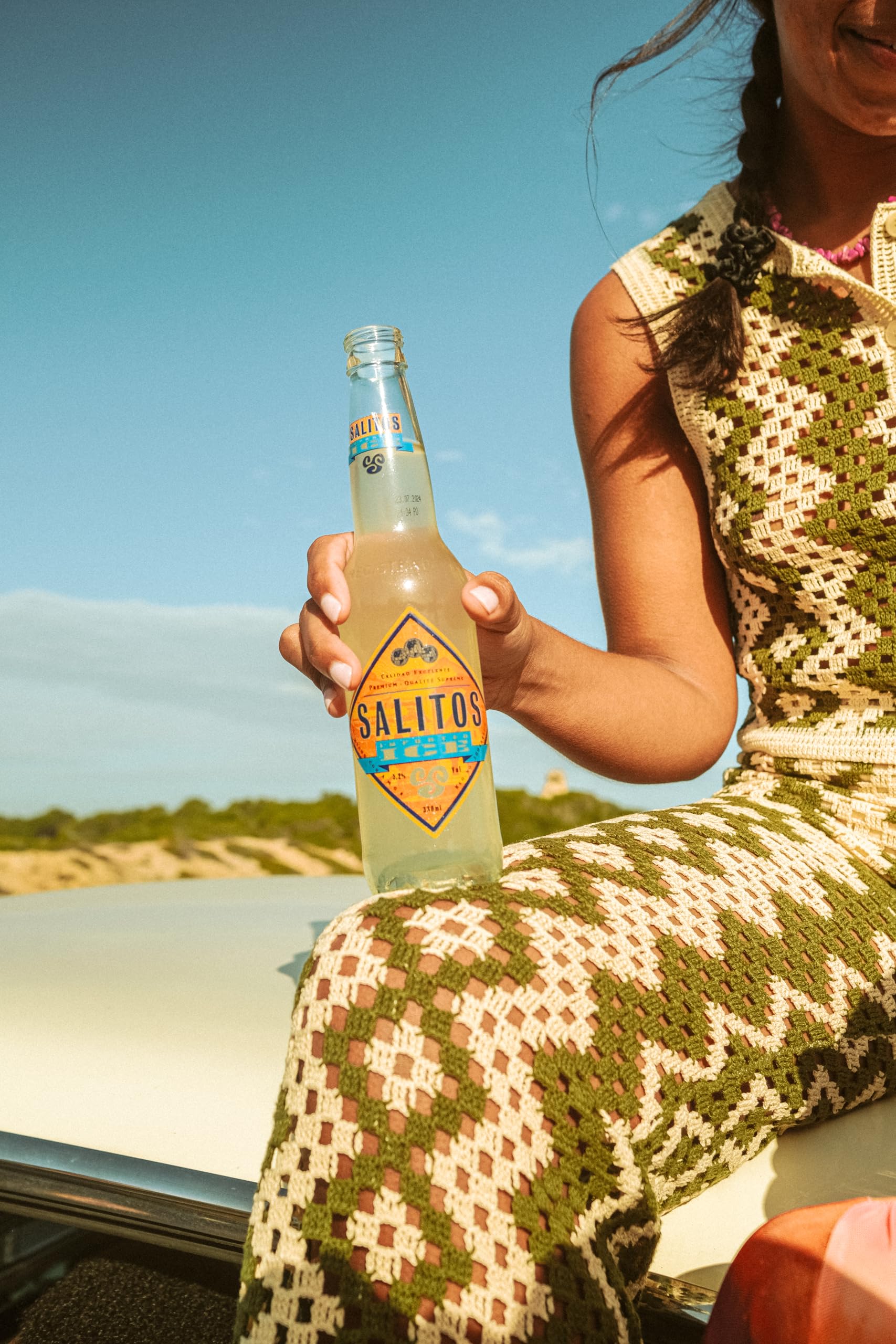 SALITOS ICE 24 x 0,5l Einweg-Dosen Biermischgetränk mit Lemon-Geschmack 5,2% Vol.