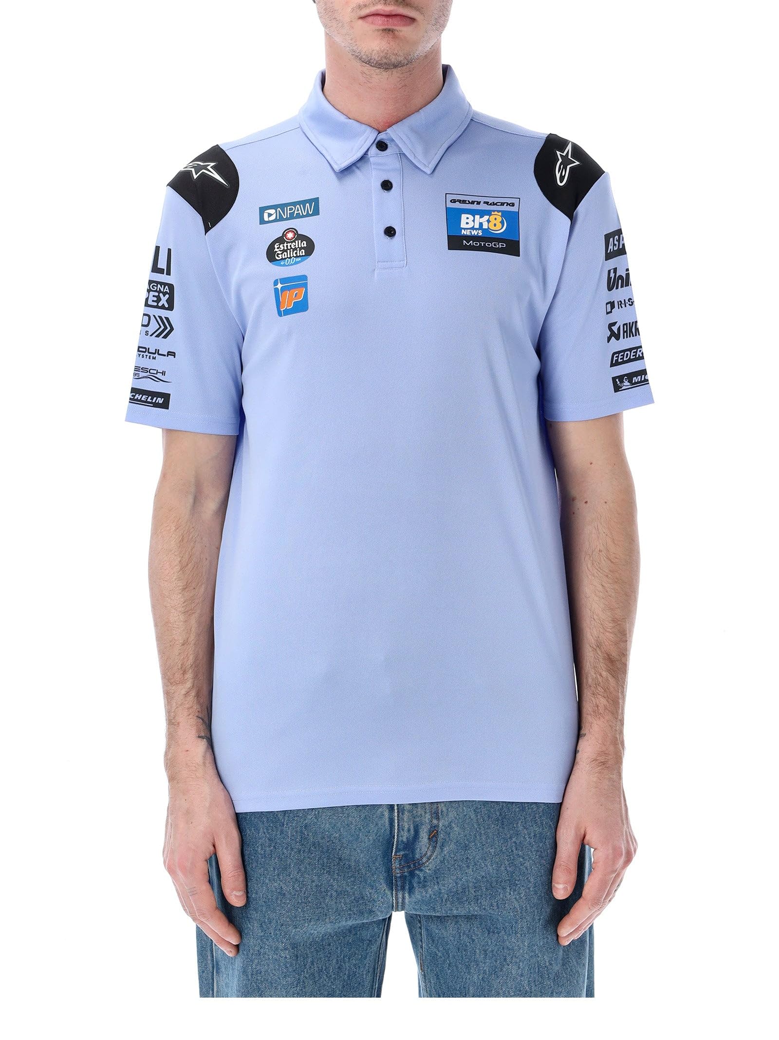 GP GRUPPO PRITELLI Official Gresini Racing Replica Polo Shirt – MotoGP, multicoloured, L