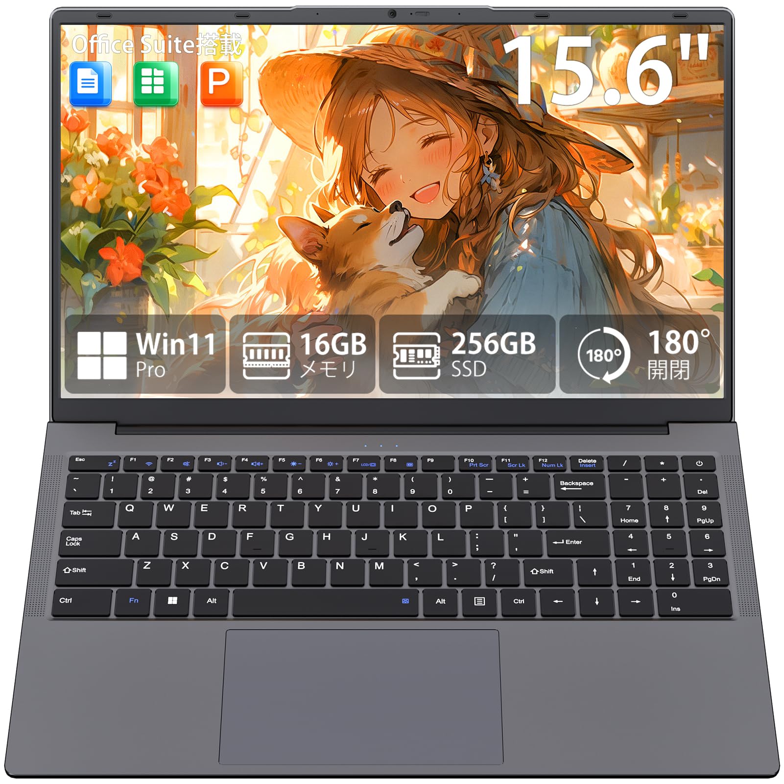 Amazon.co.jp: Moxalc 15.6インチ ノートパソコン 正規版OS Office