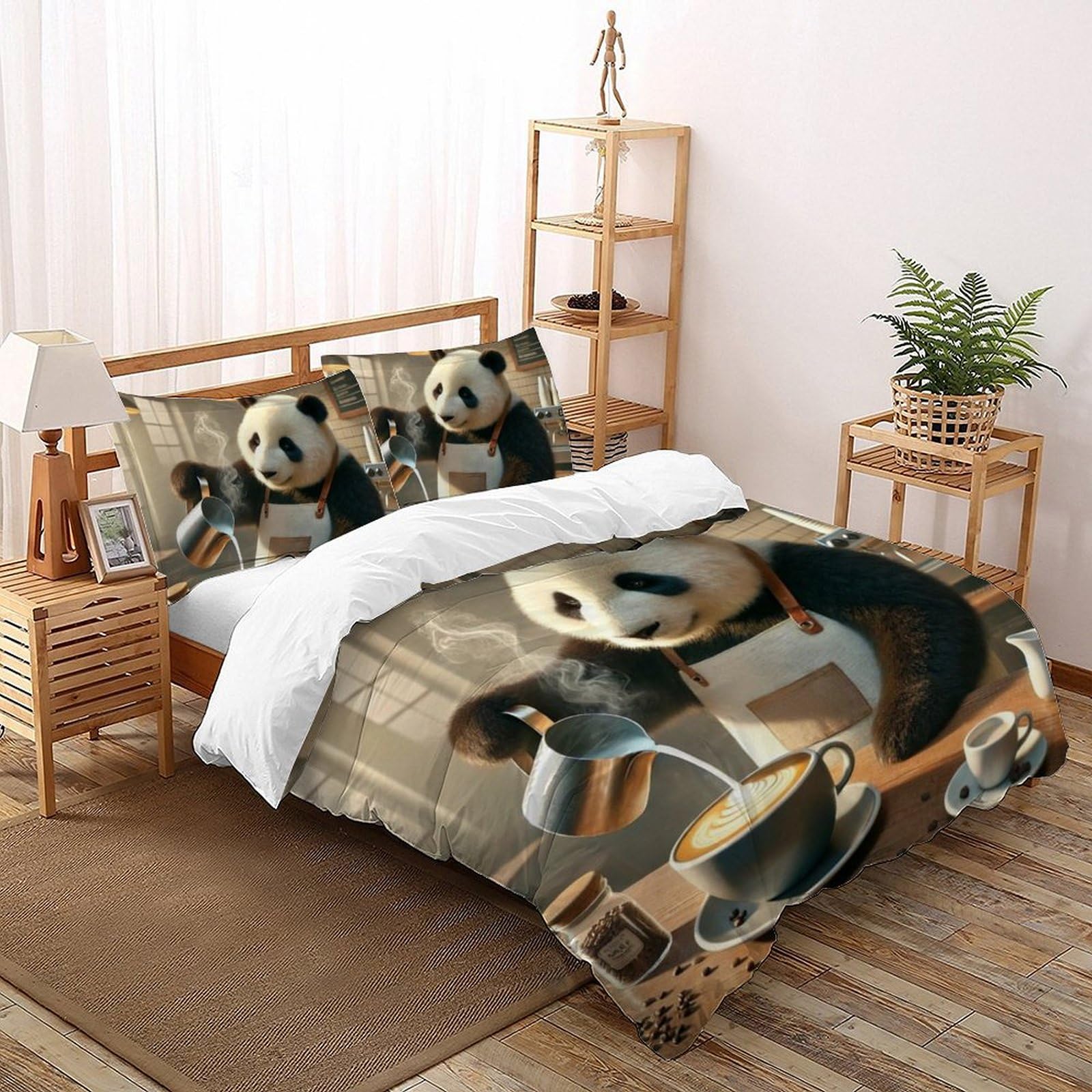Housse de couette imprimé 3d animaux fermeture éclair 200x200