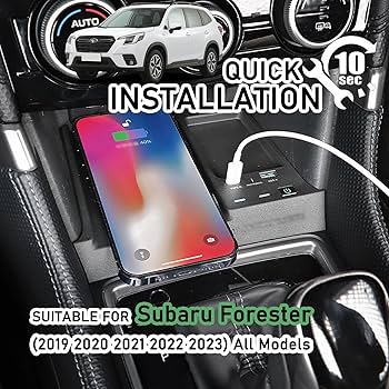 Amazon.co.jp: 車載ワイヤレス充電器 スバルのフォレスター 2019-2023 Amazon.co.jp: 車載ワイヤレス充電器 スバルのフォレスター 2019-2023
