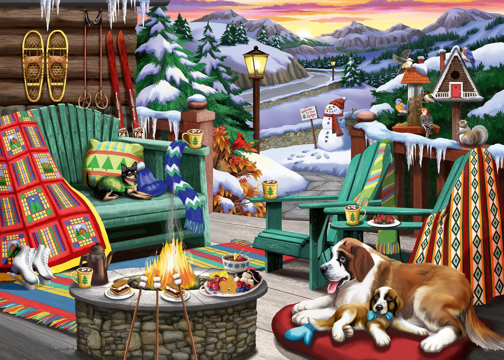 Ravensburger Apres All Day Jigsaw Puzzle - 500 Pieces | Large Format | Unique Softclick Interlocking Technology | Perfect for Family Fun and Relaxation | FSC Certified Materials