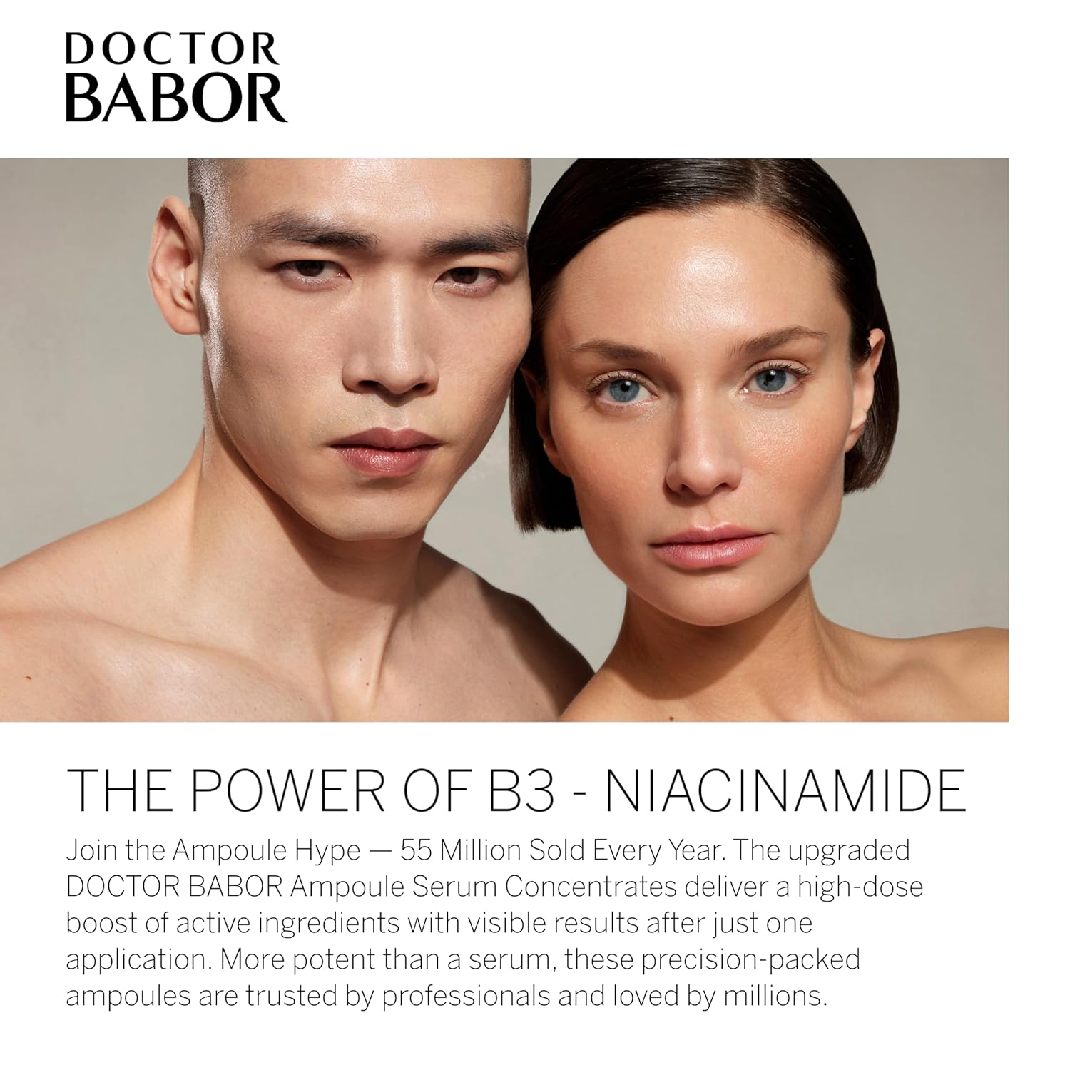 Doctor BABOR Barrier Protect Ampoules Serum | Strengthened Skin Protection Barrier | With Ceramides and Niacinamide | For Dry and Stressed Skin | Radiant and Balanced Skin | Vegan | 7 x 2 ml