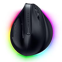 Razer Pro Click V2 Vertical - Mouse ergonomico verticale senza fili per utenti destrorsi