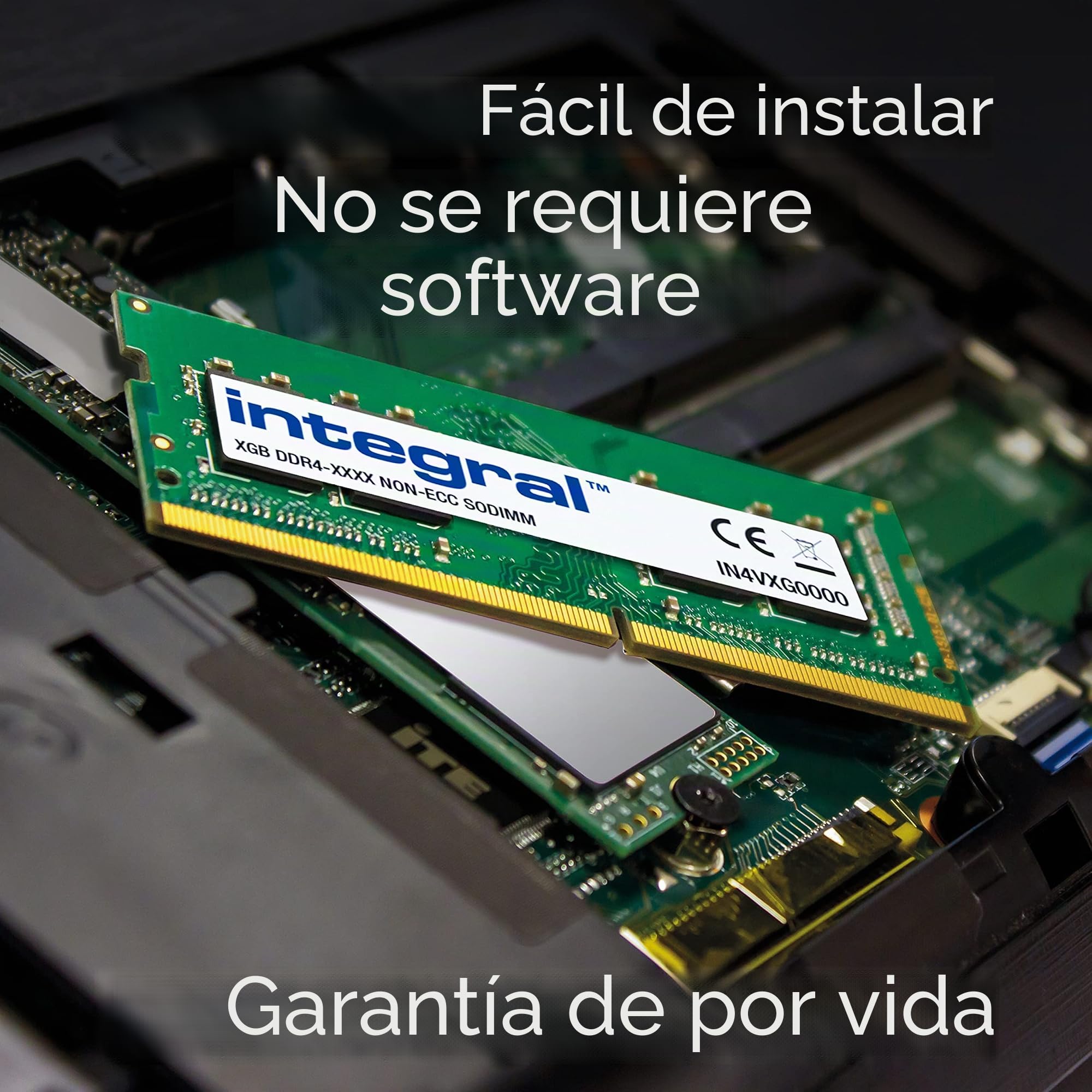 Integral 8GB DDR4 RAM 2400MHz SODIMM Módulo de memoria para laptop, notebook, MacBook