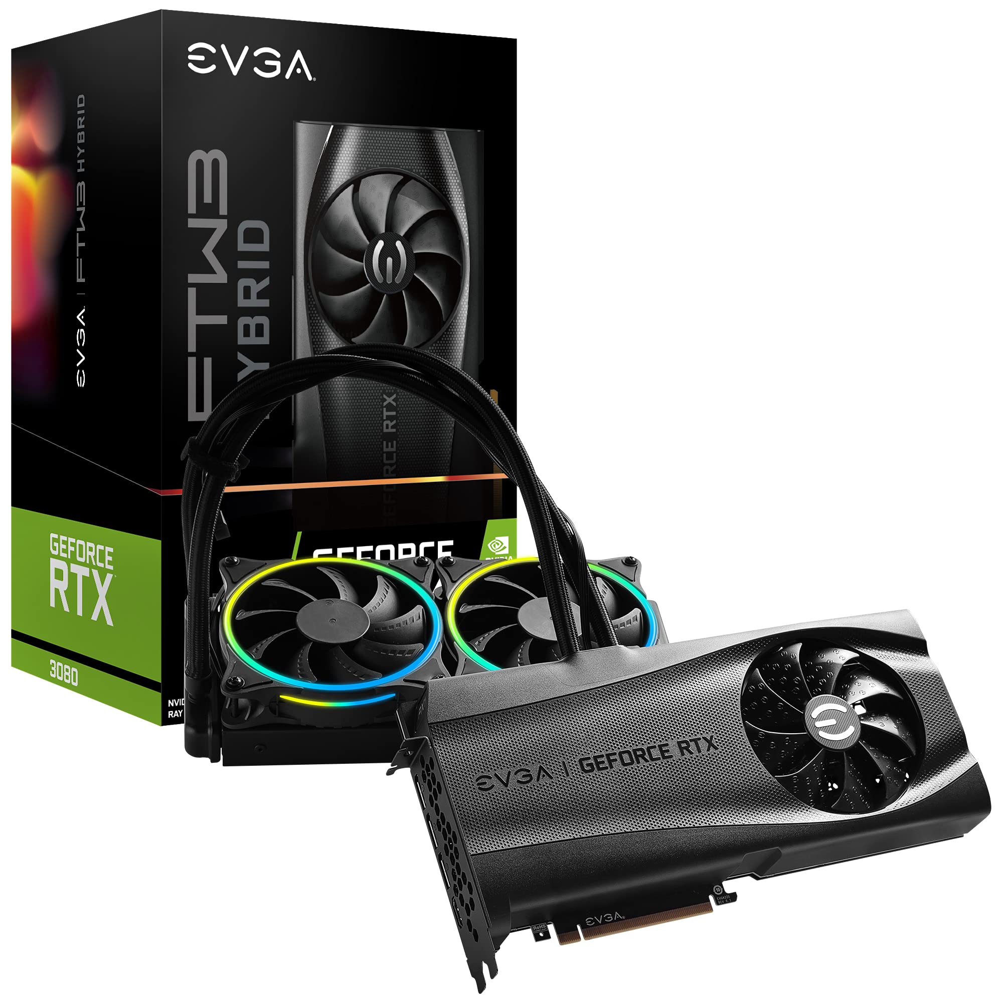 Amazon | EVGA GeForce RTX 3080 FTW3 ウルトラハイブリッドゲーム 