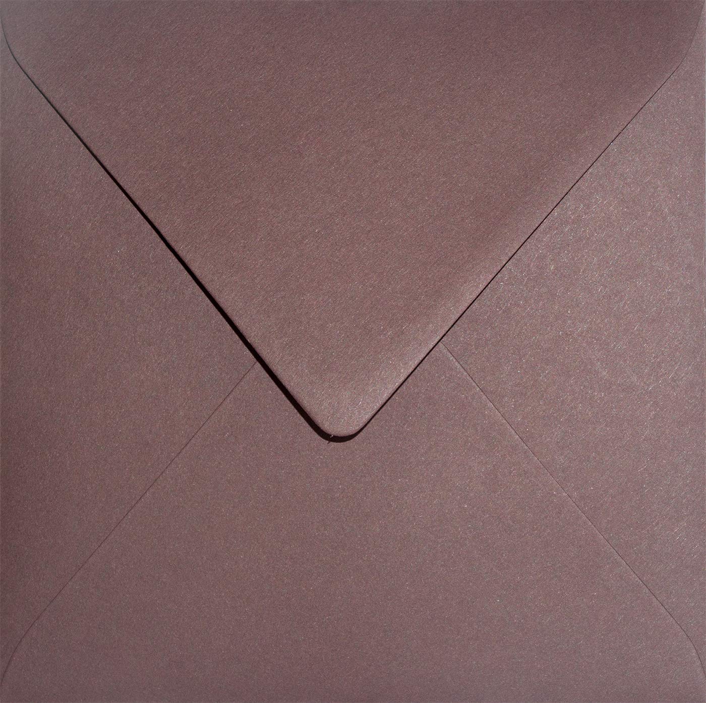 Netuno 500 enveloppes brun rouge carrées 153x153 mm modernes et raffinées | 120g Keaykolour Port Wine · enveloppes classiques pour Noël, faire-part de mariage & Avent
