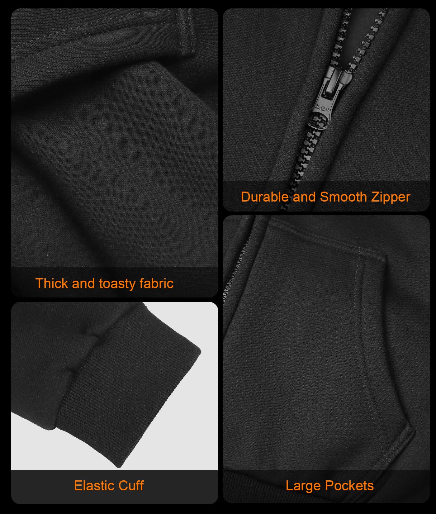 Sudadera con Capucha Calefactable para Mujer con Batería de 16000 mAh 5 Zonas Calefactables 3 Niveles de Temperatura Eléctrico Sudadera Caliente Cremallera para Invierno Al Aire Libre, S