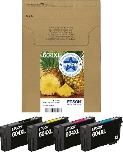 Epson 604XL Pineapple, Genuine Multipack, Eco-Friendly Pa…