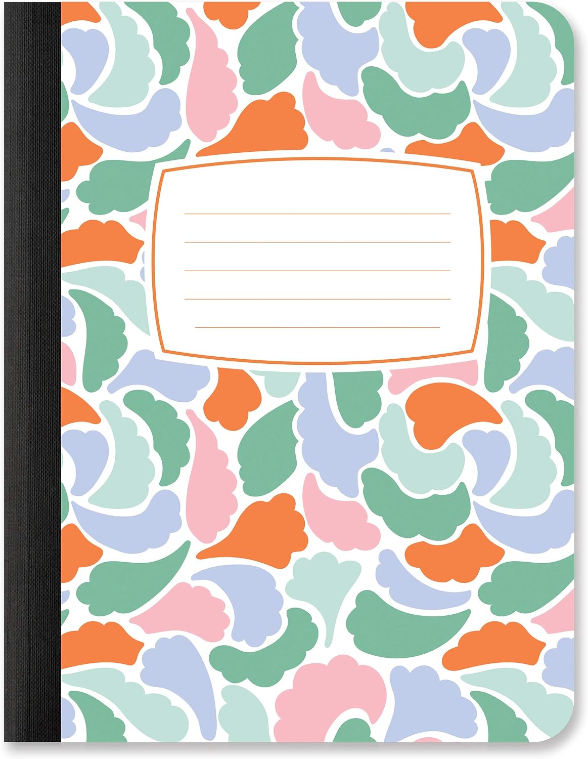 Studio Oh! Composition Notebooks, College Ruled, Rainbow Abstract image 2