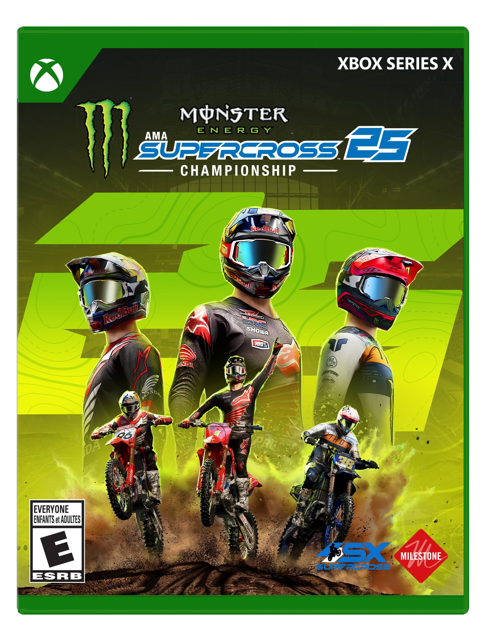 Amazon.com: Monster Energy Supercross 25 - Xbox Series X : Plaion