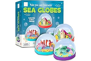Hapinest Make Your Own Boys Underwater Snow Globe Arts and Crafts Kit