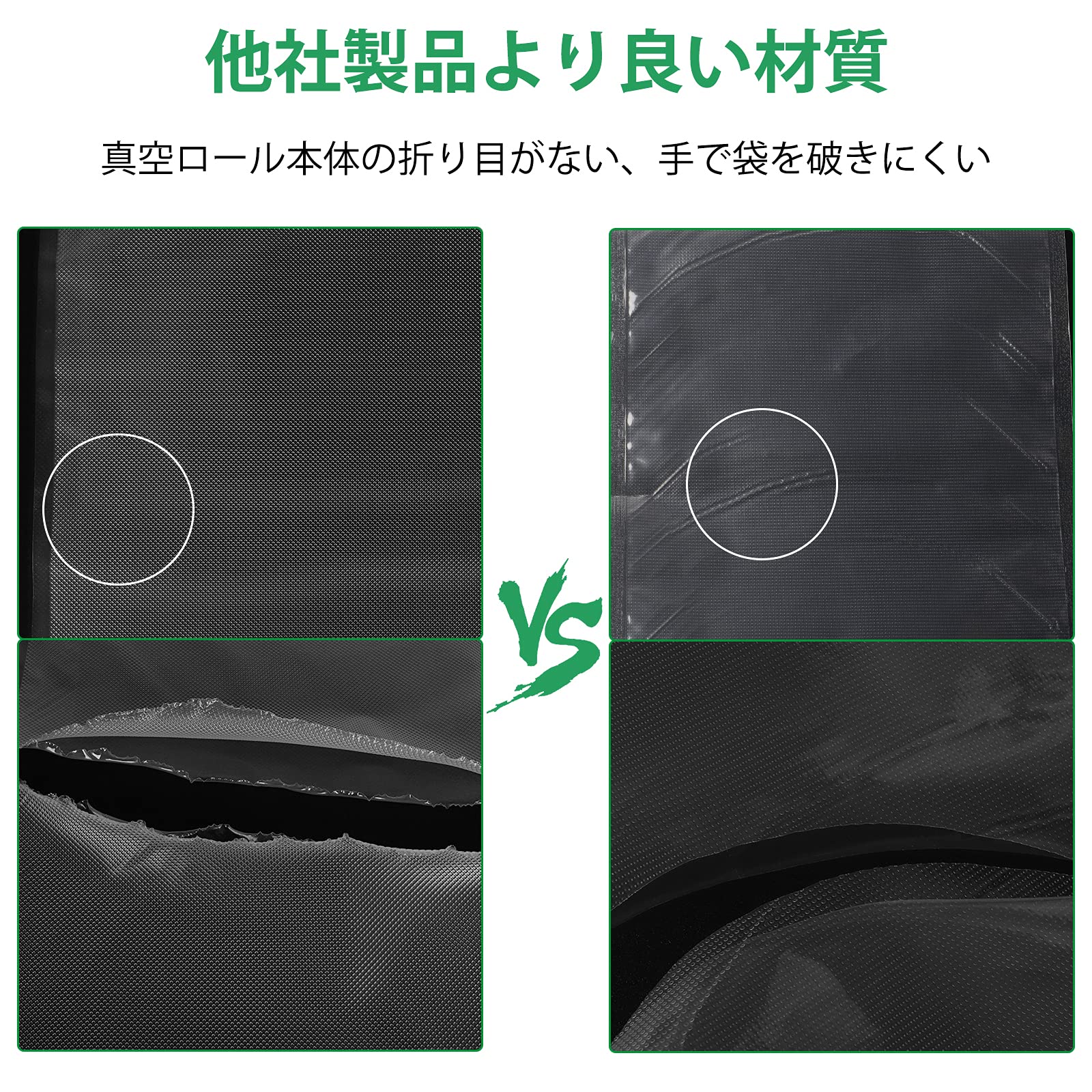 Amazon.co.jp: Gokilife 真空パック 袋 20×600cm 25×600cm 28×600cm 3
