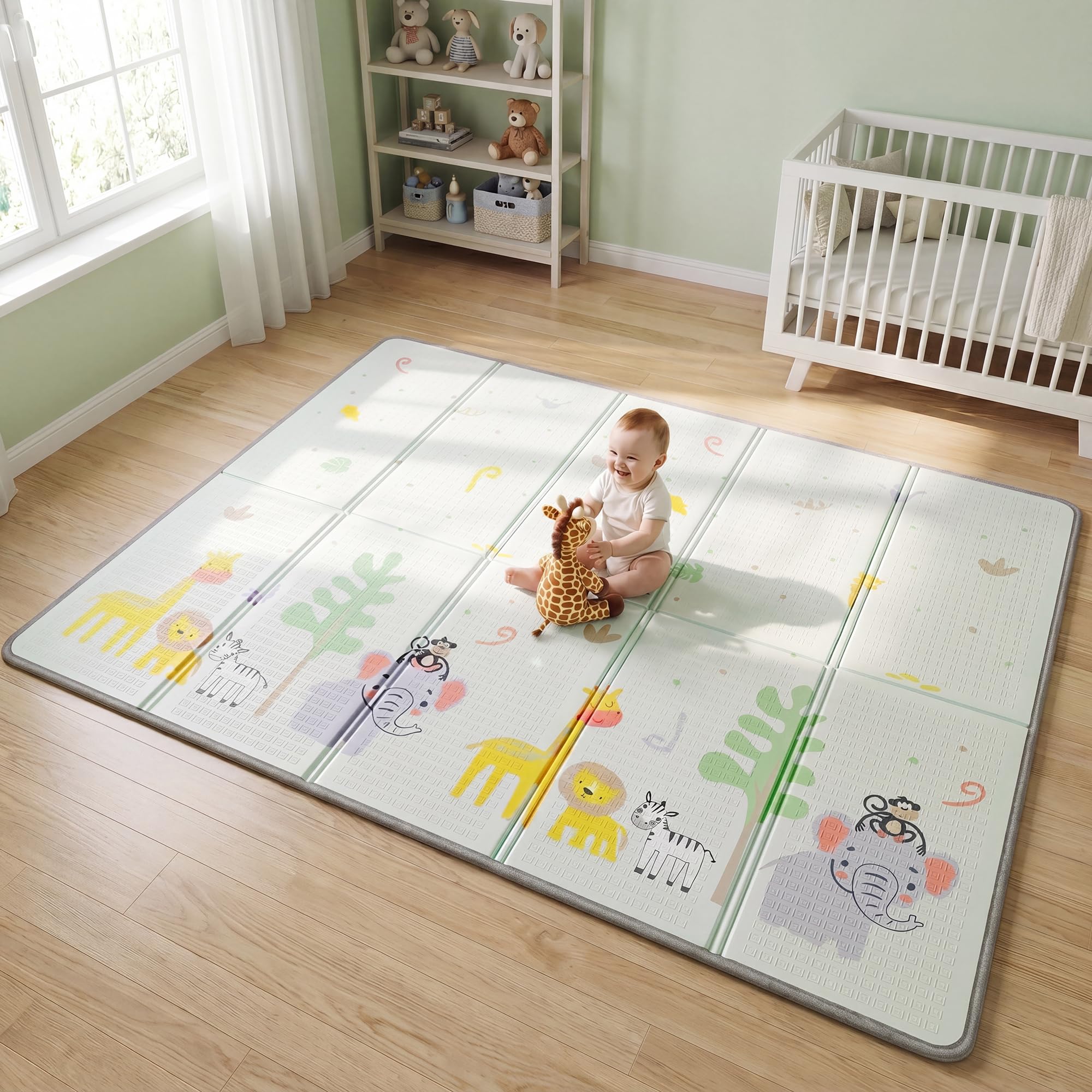B&Q -  Toddler Play MatJungle & Dinosaur