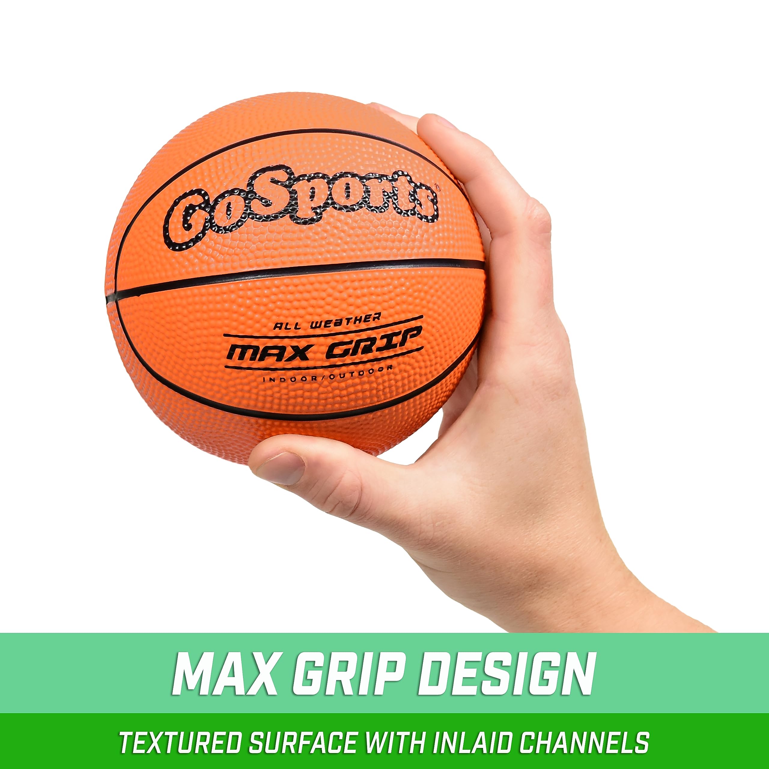 Amazon.com : GoSports 5 Inch Mini Basketball 3 Pack with Premium