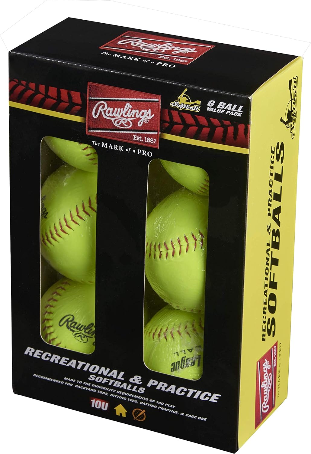Rawlings | Official League Recreational Softballs | YWCS11 | 11