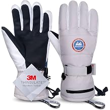 Ski Gloves Waterproof 3M Thinsulate Touchscreen Snowboard Gloves Winter Keep Warm Gloves