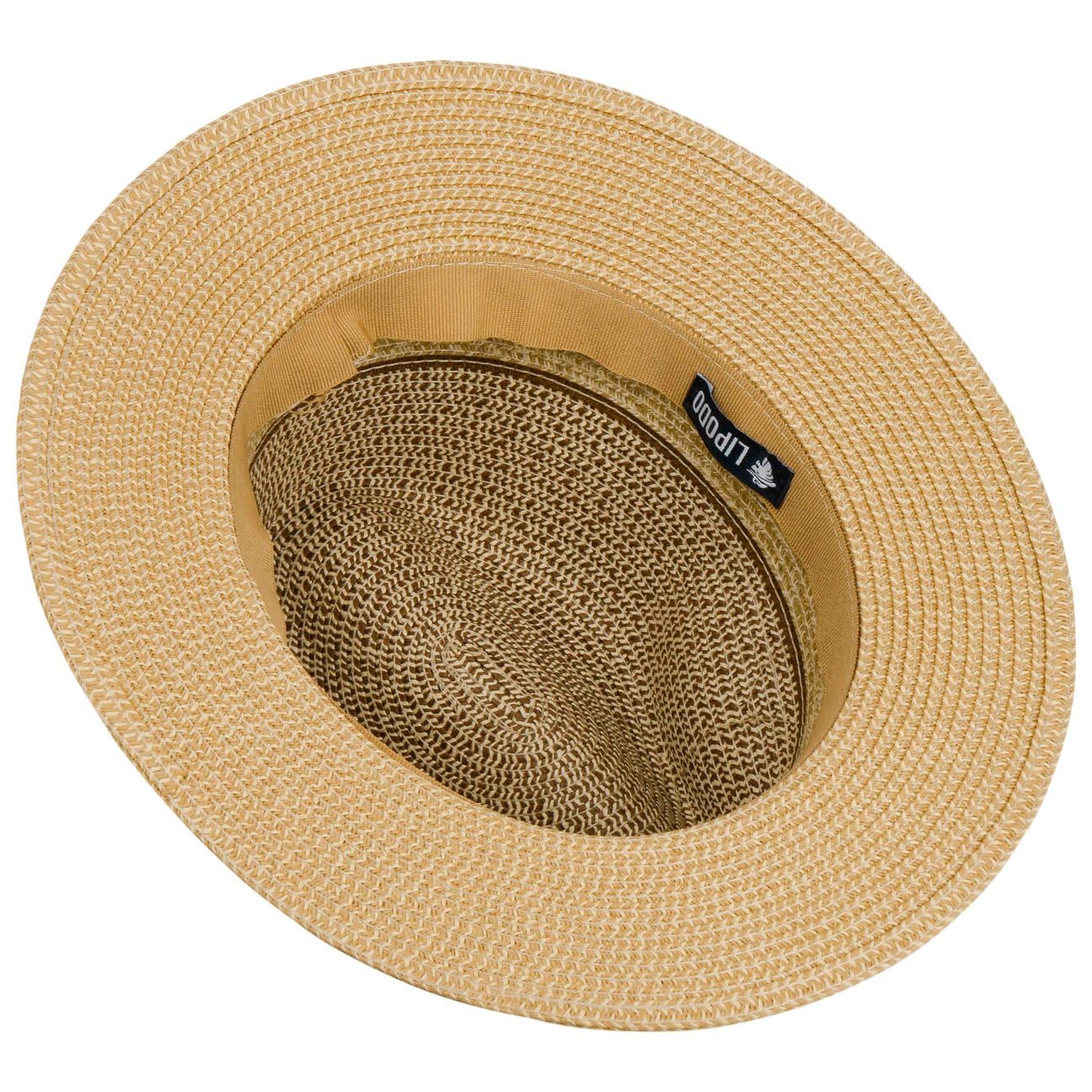 LIPODO Cardello Traveller Cappello di Paglia Prodotto in Italia Uomo Primavera Estate