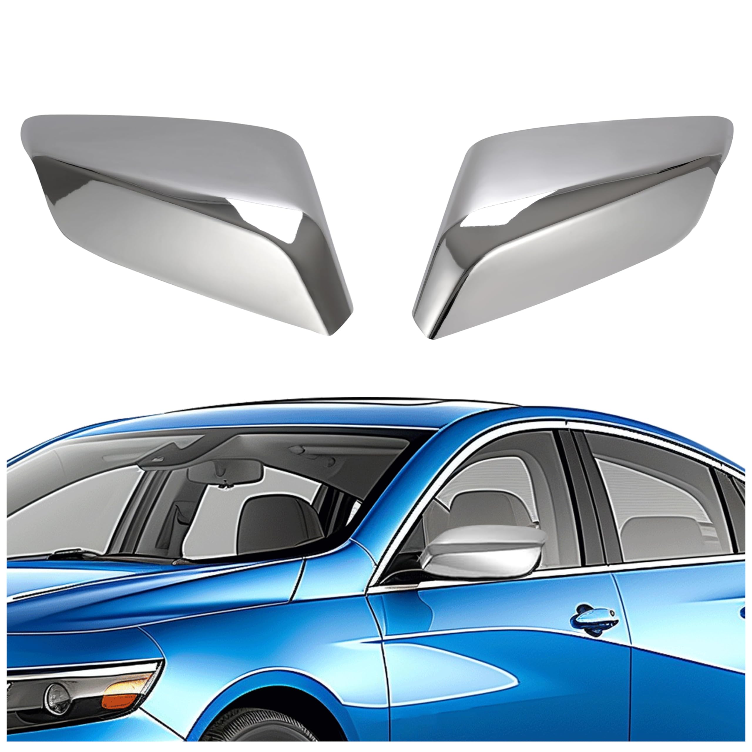Amazon.com: HECASA Mirror Covers Pair Compatible with 2016-2024 