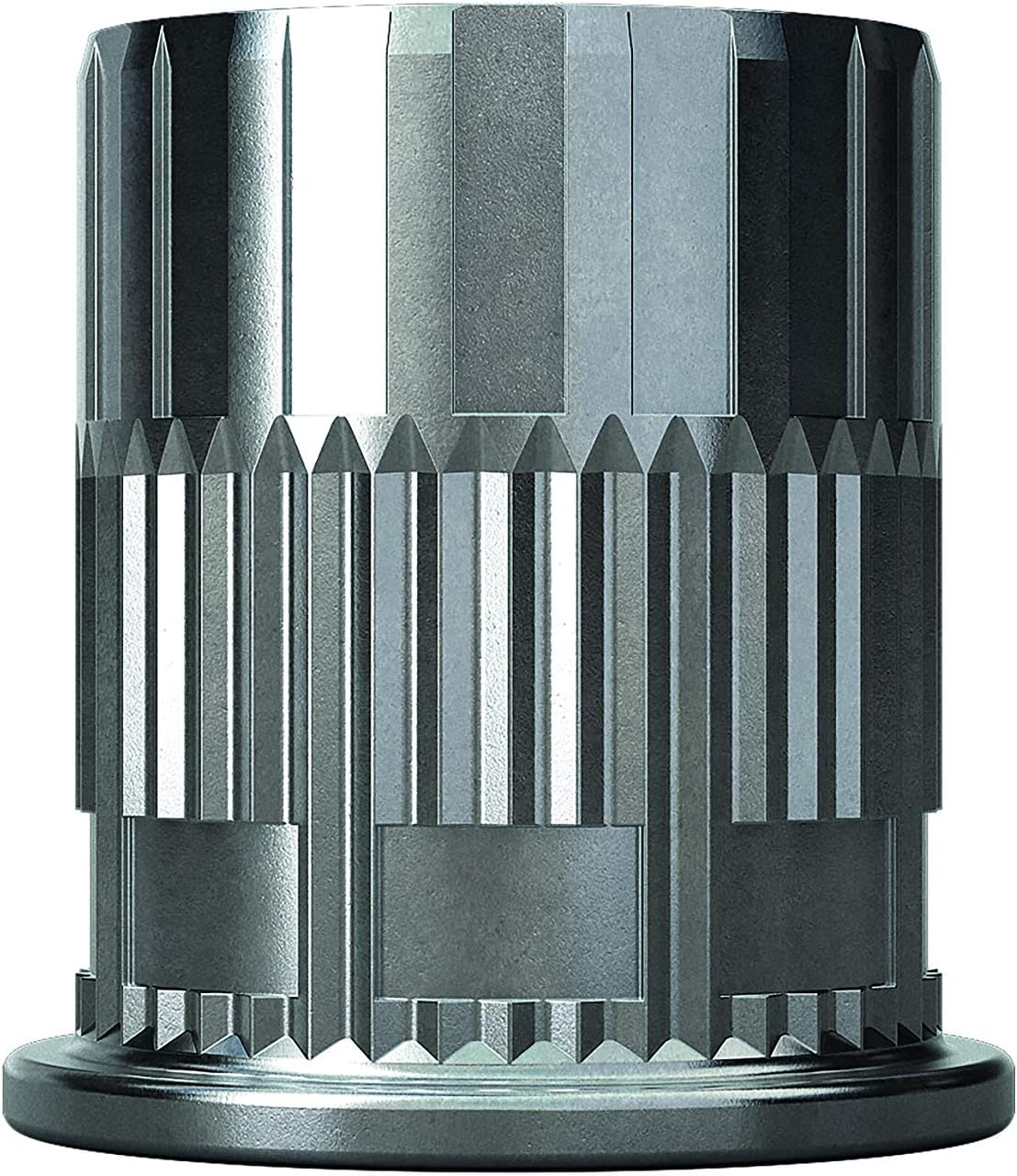 Gesipa Light Weight Blind Rivet Nut Steel Knurled M 6 - Small Head (Clamping Range 0.50-3.50 mm, Shaft Diameter 9 mm) 1658767