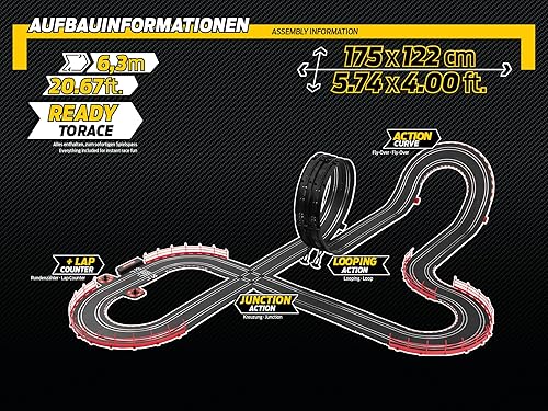 Miniatura 20 de Carrera GO Speed Grip - Pista eléctrica de carreras para autos