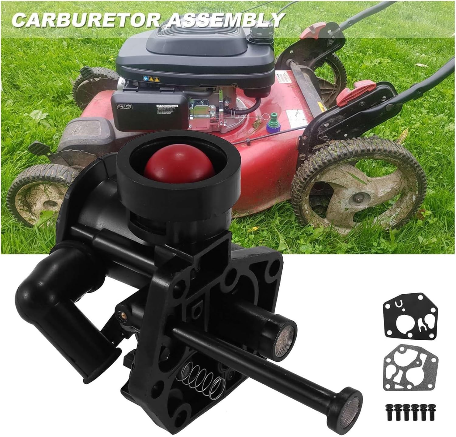 YAEGER Carburetor Carb Kit for Briggs & for Stratton for Sprint for Quattro for Classic Engine 498809