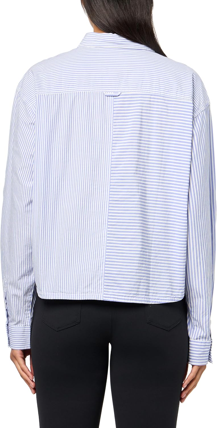 Lucky Brand Women's One Pocket Cropped Shirt - Image 2