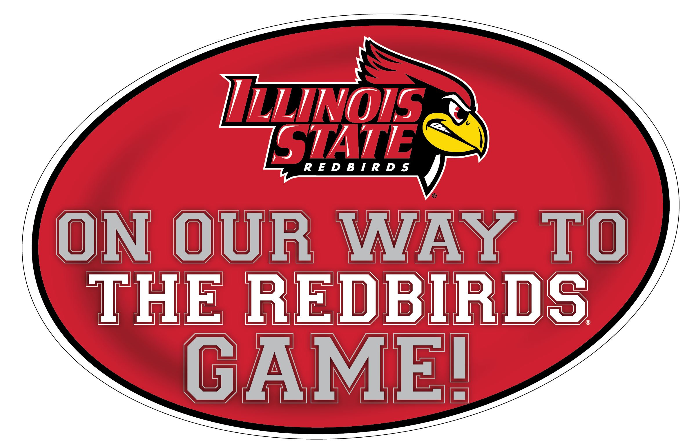 Illinois State Redbirds Game Day Magnet 2-Pack Officially Licensed Collegiate Product