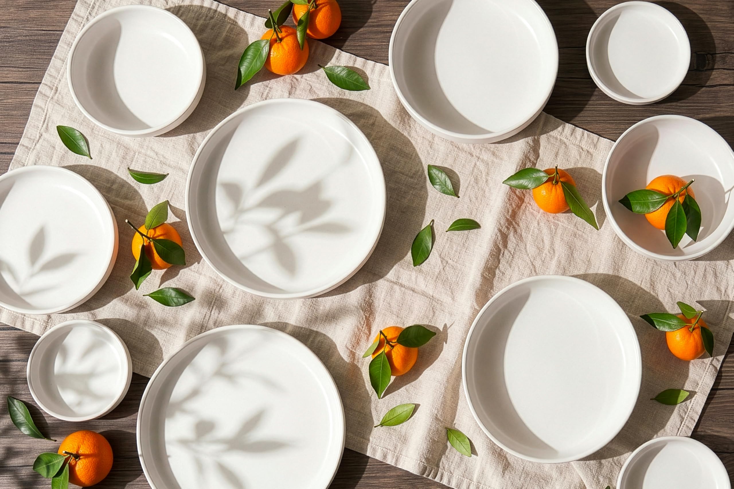 konsimo. VICTO Set 6 Platos Hondos - Platos Vajilla - Set Plato Hondo para 6 Personas - Apto para Microondas y Lavavajillas - Platos Hondos Sopa Modernas - 18,5 cm - Blanco