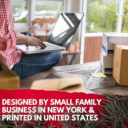 Miniatura 9 de Love Bridge Central Park New York City Holidays - Juego de 6 tarjetas de felicitación de 6 14 x 3 14 pulgadas, juego de 6 tarjetas y 6 sobres,