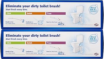 Amazon.com: Clorox ToiletWand, 2 Caddies and Refill 12 Heads