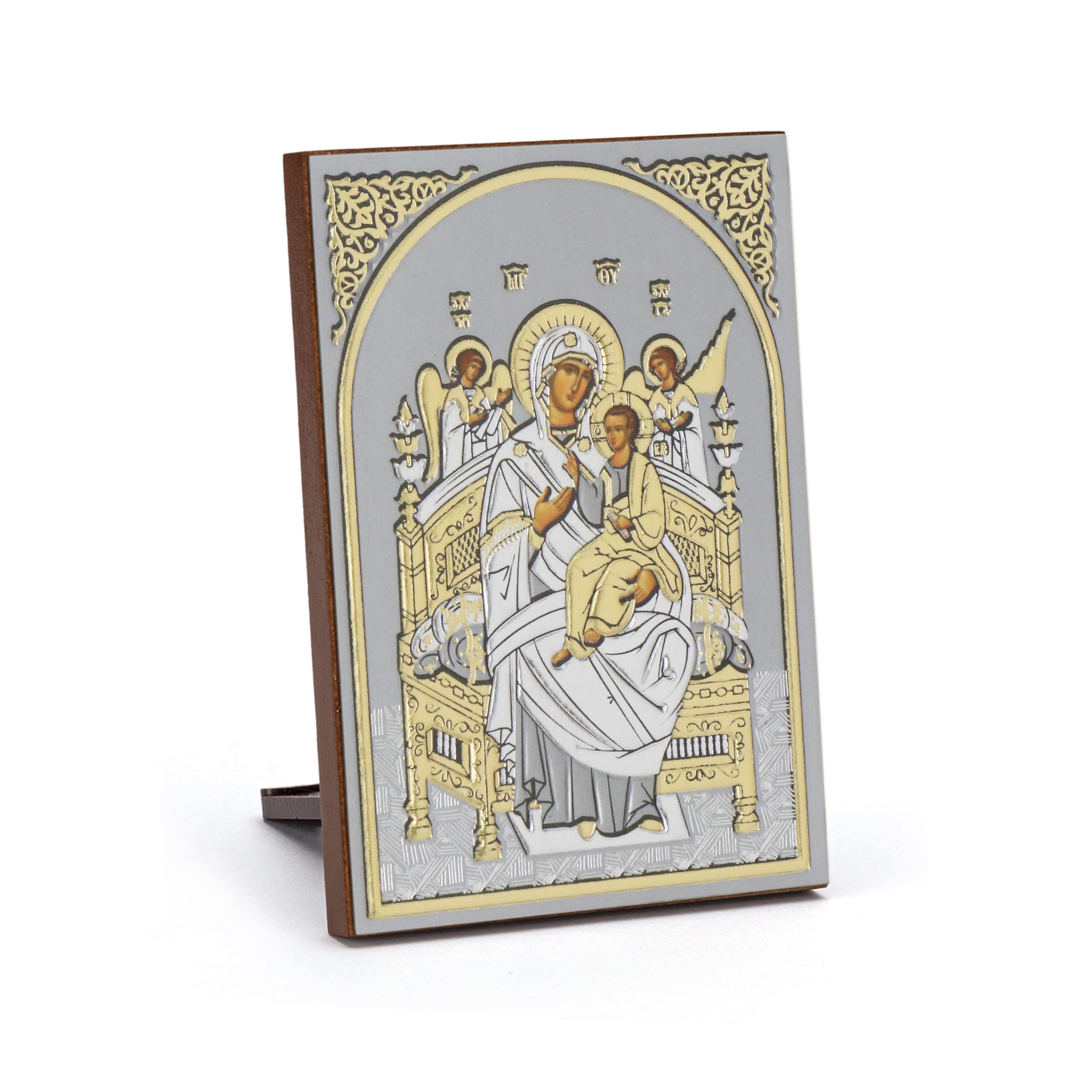 De Tronende God De Vader Met Het Lam Gods, Omringd Door De Symbolen Van De Apostelen Fb9151 De Tronende God De Vader Met Het Lam Gods, Omringd Door De Symbolen Van De Apostelen Fb9151