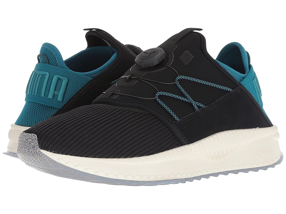 

PUMA Tsugi Disc Oceanaire (Puma Black/Ocean Depths/Whisper White) Men's Shoes