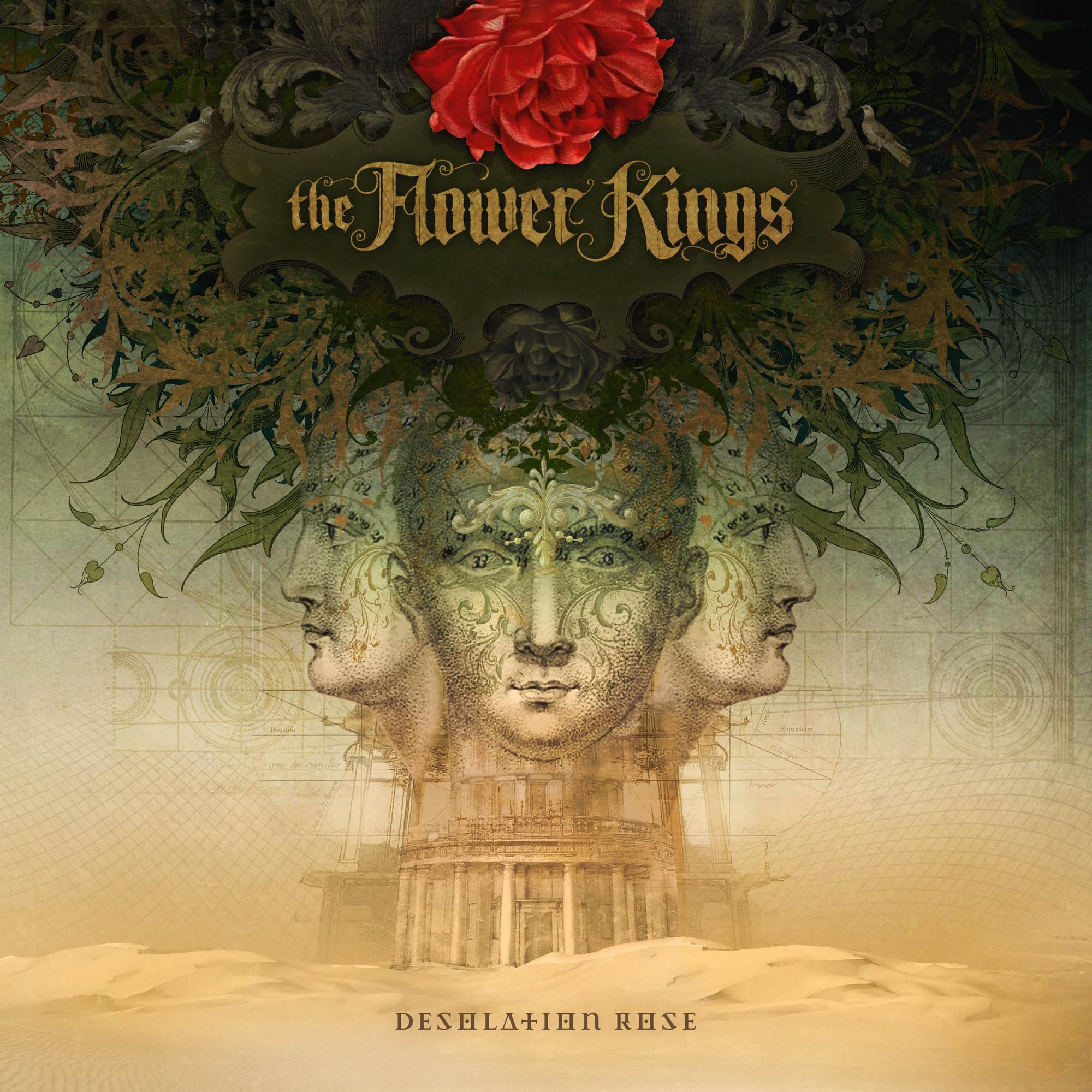 FLOWER KINGS, The - Desolation Rose (reissue) - 180 GRAM 'DRACULA' VINYL LP