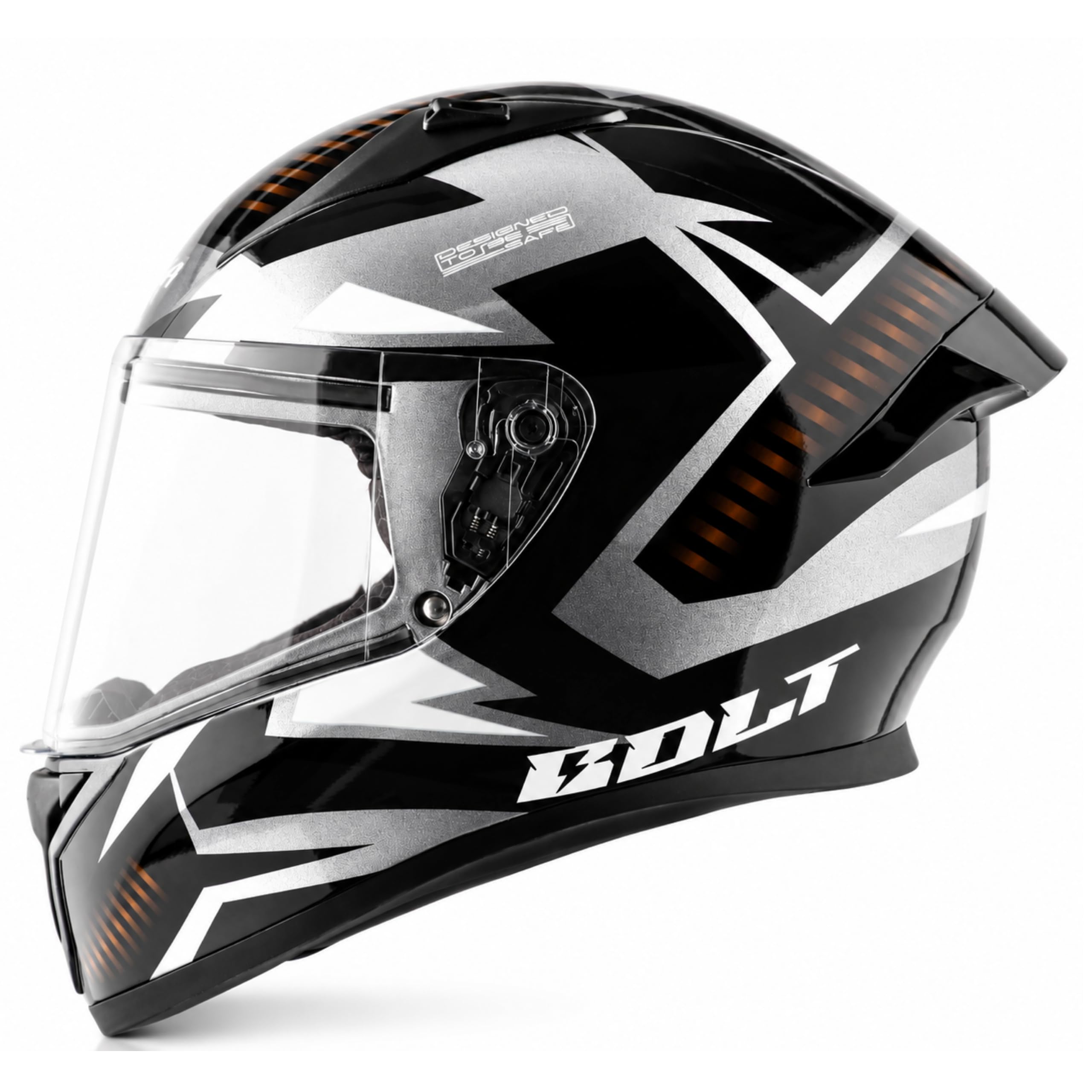 elvits motorcycle helmet Vega Bolt Elvis Graphics Full Face | Scratch Resistant Visor Its compatible with the life-event-jockey-winter-holiday-racing-shift-gift-collection Custom Motorcycle Helmets from Size:Original Painting 36