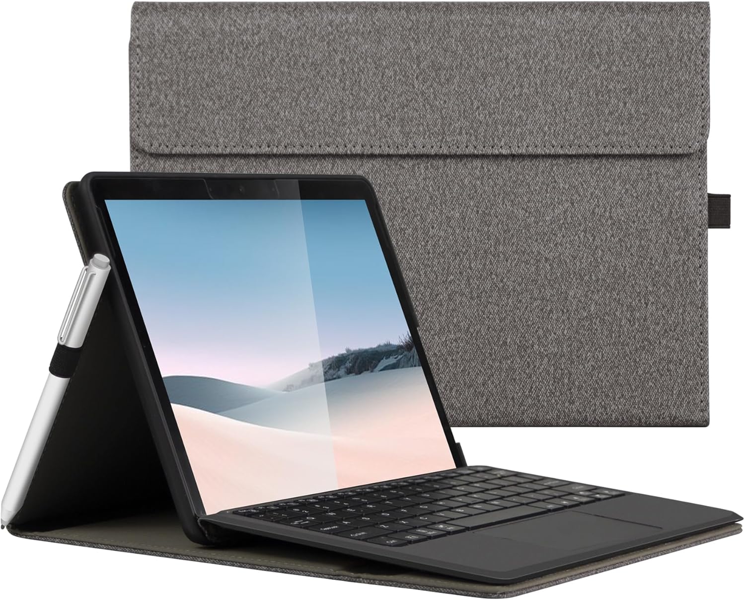 Megoo Surface Go Case for Microsoft Surface Go 4/3/2/1 10.5", Stand Folio Cover Case Multiple