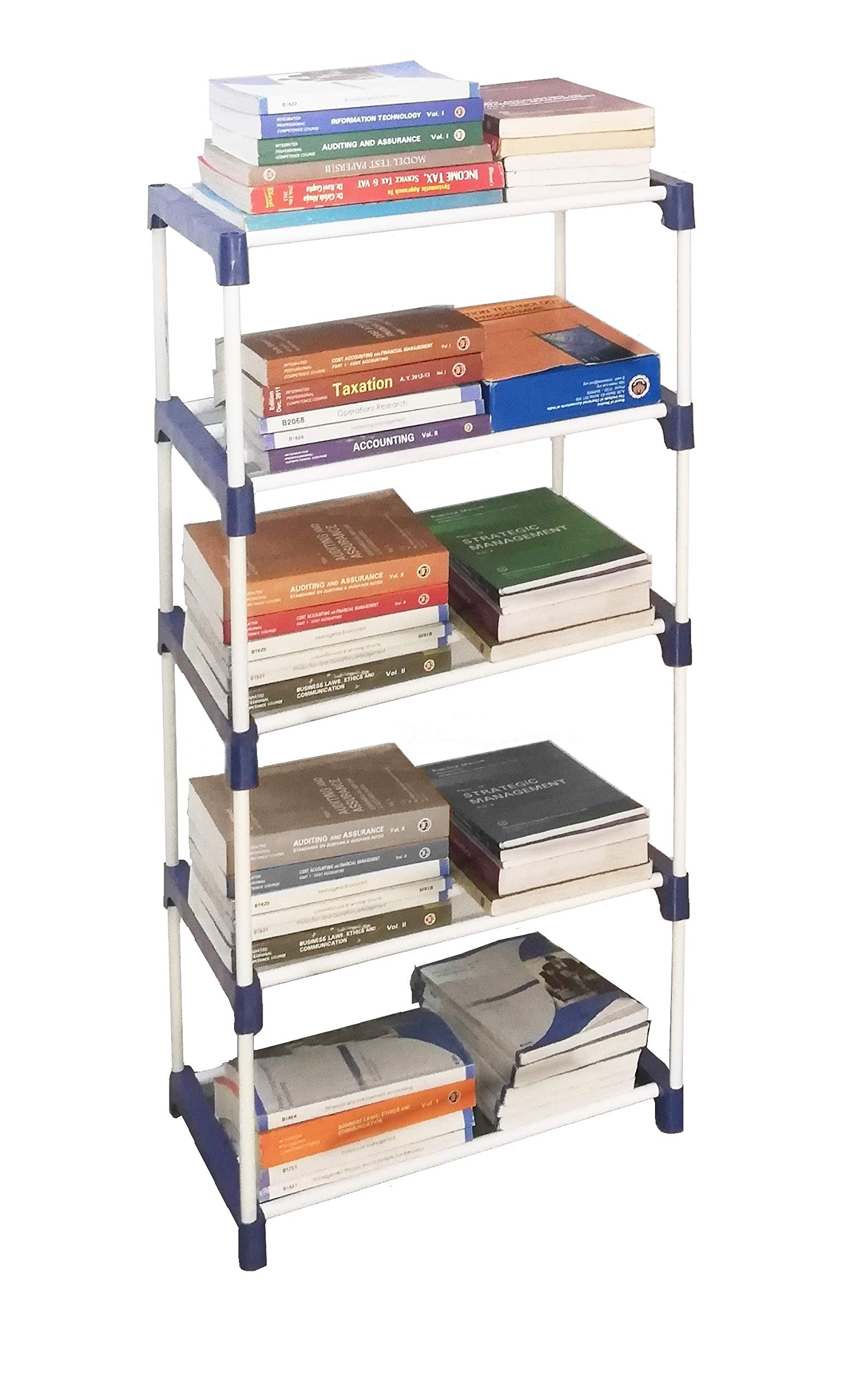 CMerchants Smart Buy Home Utility Multipurpose 5 Rack Book Shelf & Shoe Rack Organizer Stand