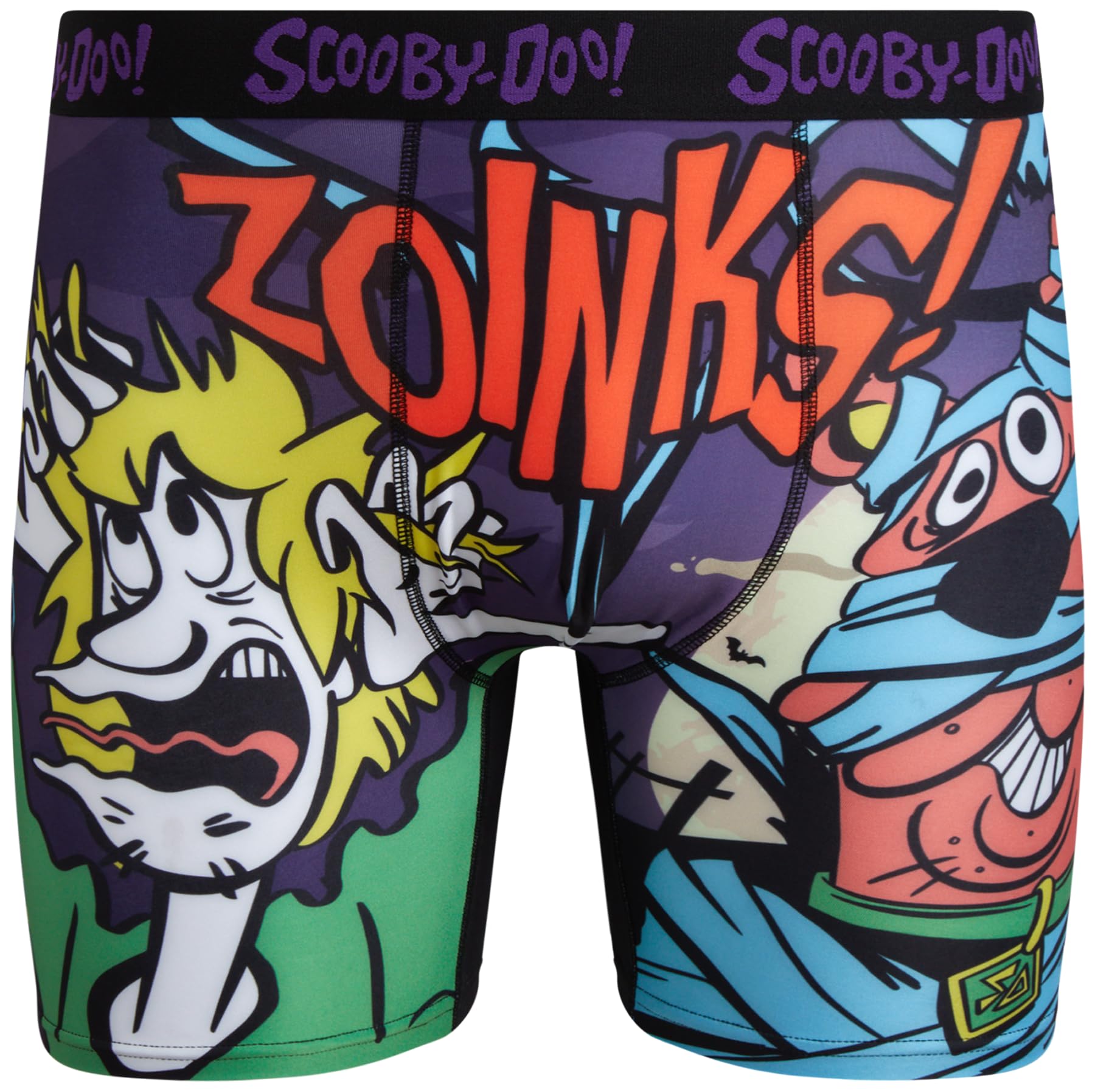 COCO BRANDS Scooby-Doo Mens Boxer Briefs - 1Pack 3Pack No Fly Anti-Chafing Cotton Lined Support Boxers for Men
