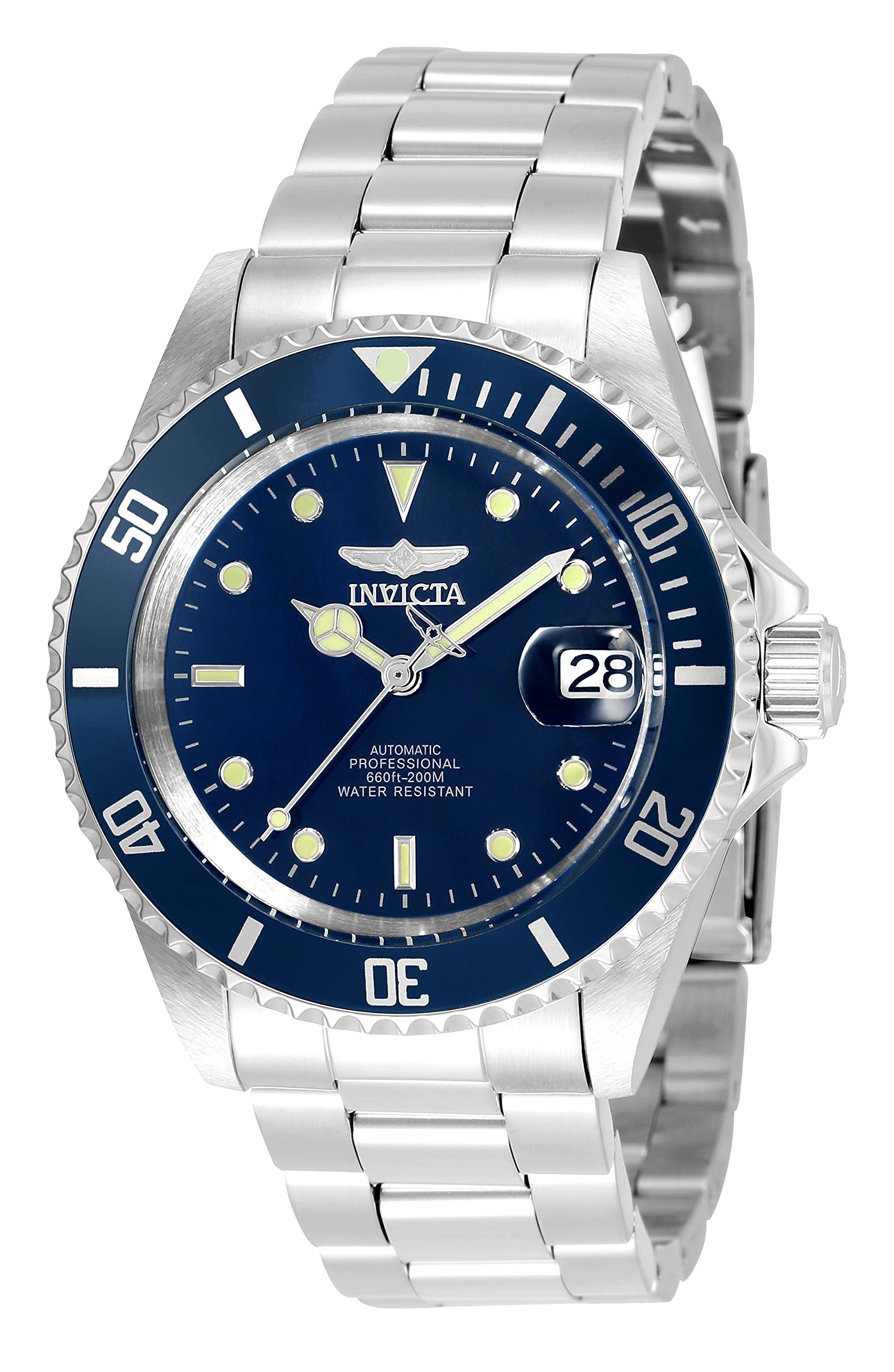 Invicta Automatic Pro Diver Stainless Steel Watch