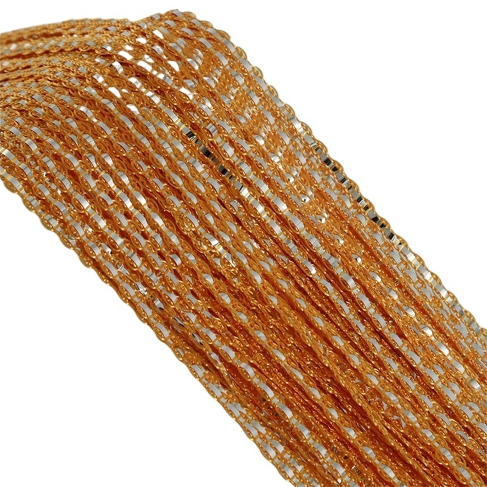 DFGBAPKBL beaded door curtain 1 Piece Silver Thread Glitter Rope Curtain Bead Decoration Room, Partition Beads Tassel Polyester Fabric For Living(Orange)