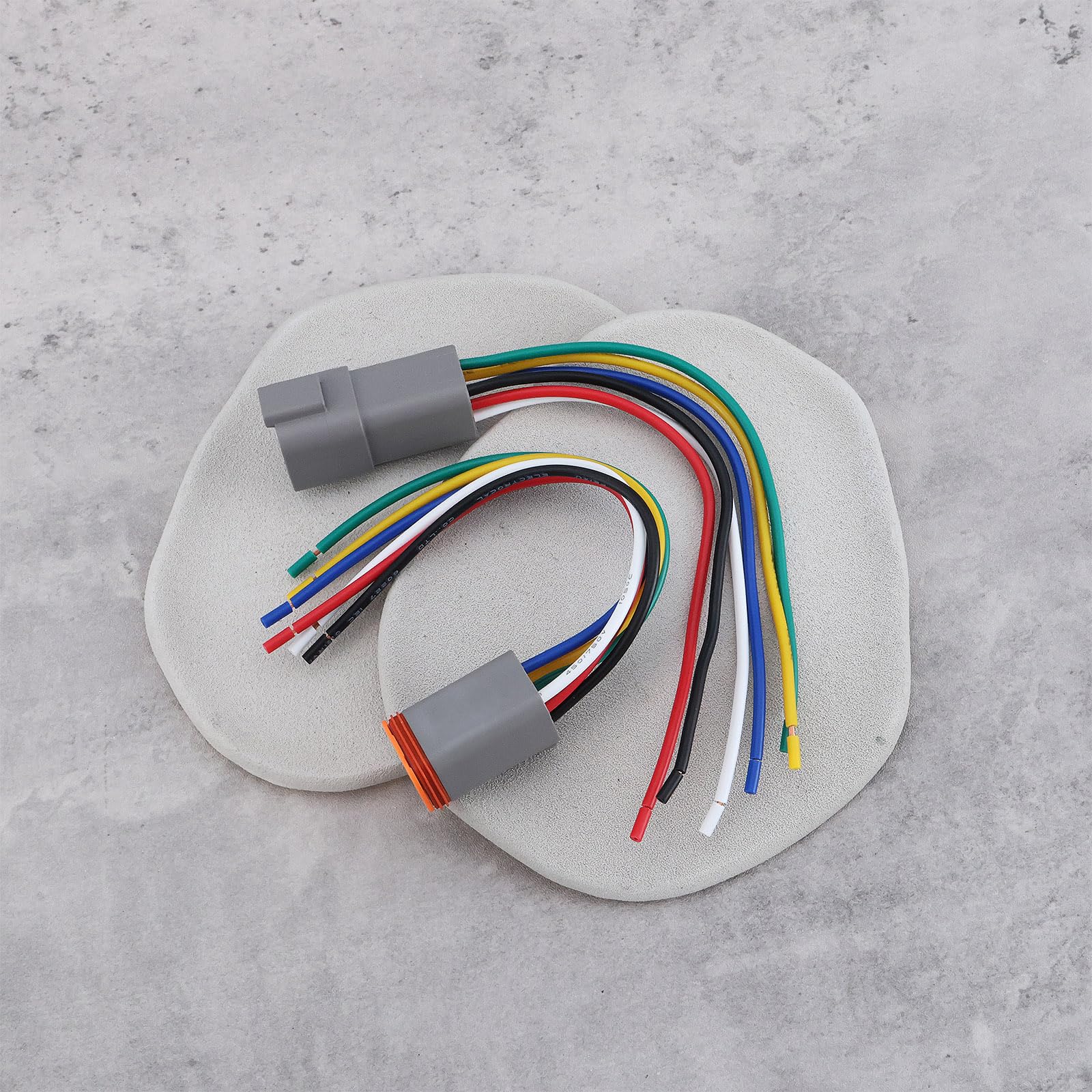 2 paia di connettori maschio femmina a 6 pin, 15 cm, compatibili con Deutsch DT per auto, camion, marina