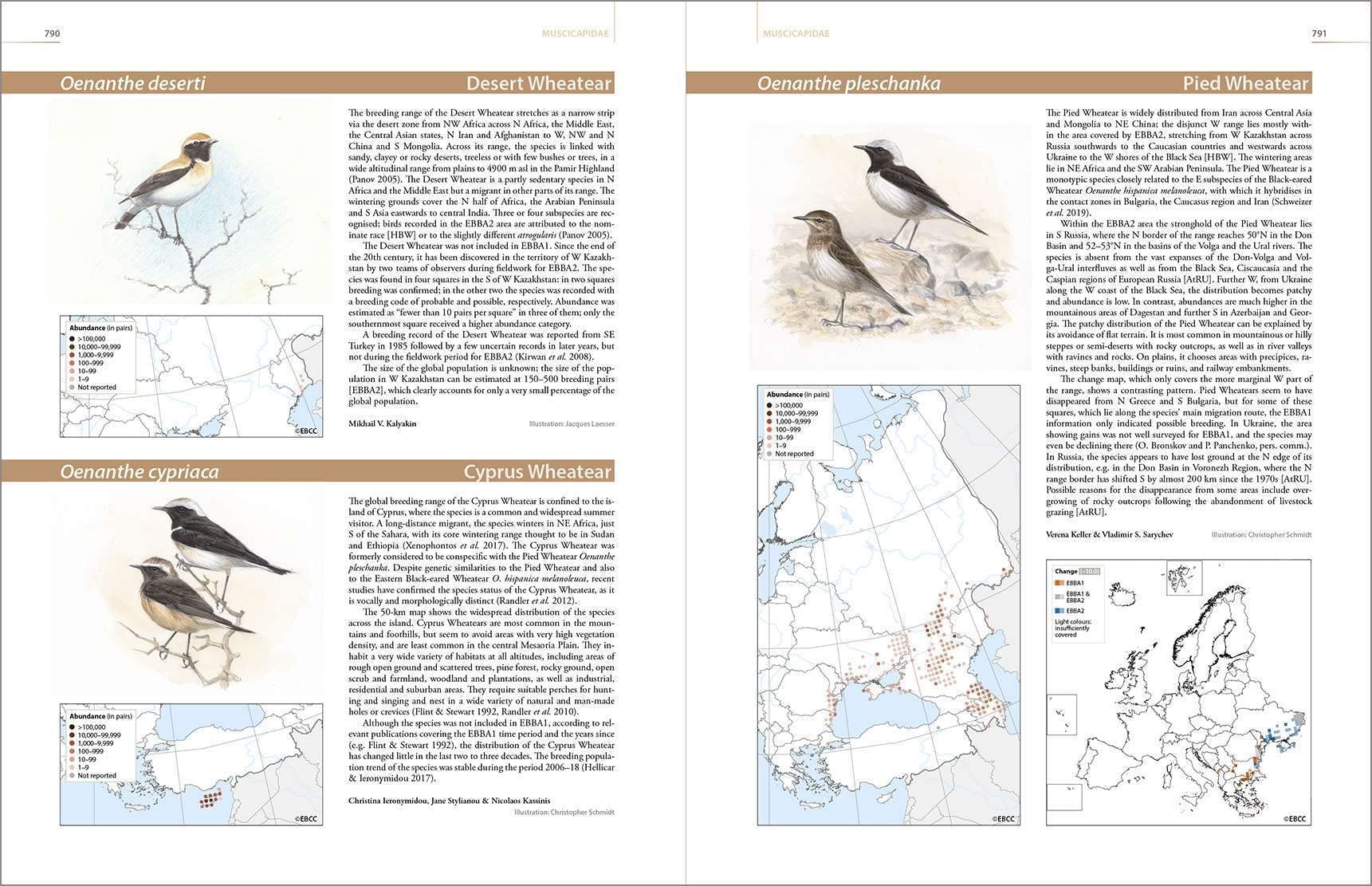 European Breeding Bird Atlas 2: Distribution, Abundance and Change