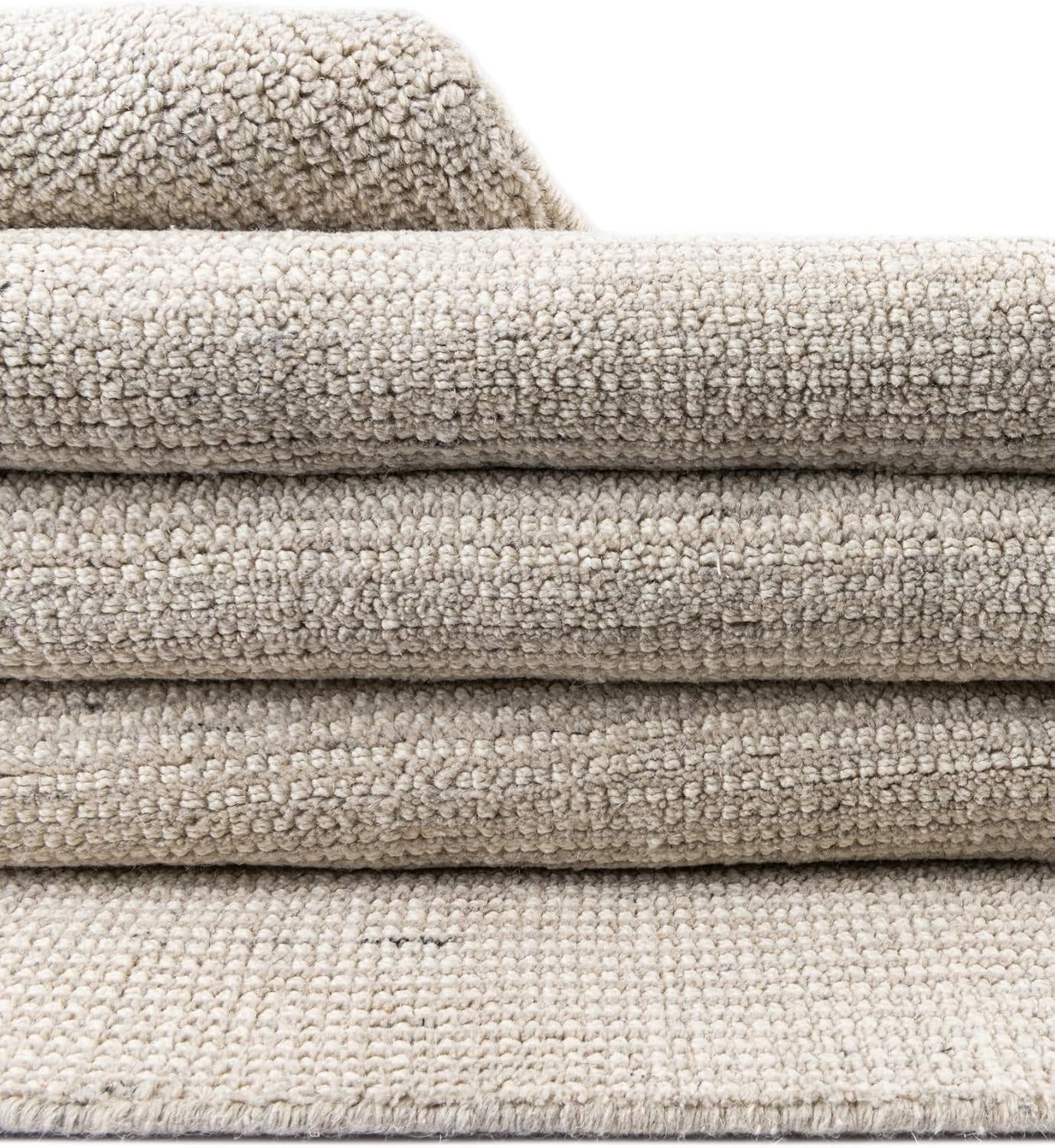 Jill Zarin English Manor Collection Area Rug - Farmhouse (2' x 3' 1" Oval Vanilla Bean/Ivory)