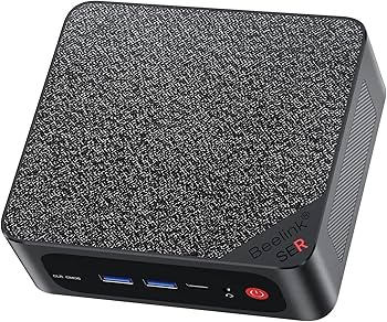 Beelink SER6 Mini PC,AMD Ryzen 7 6600H up to 4.5GHz, Gaming