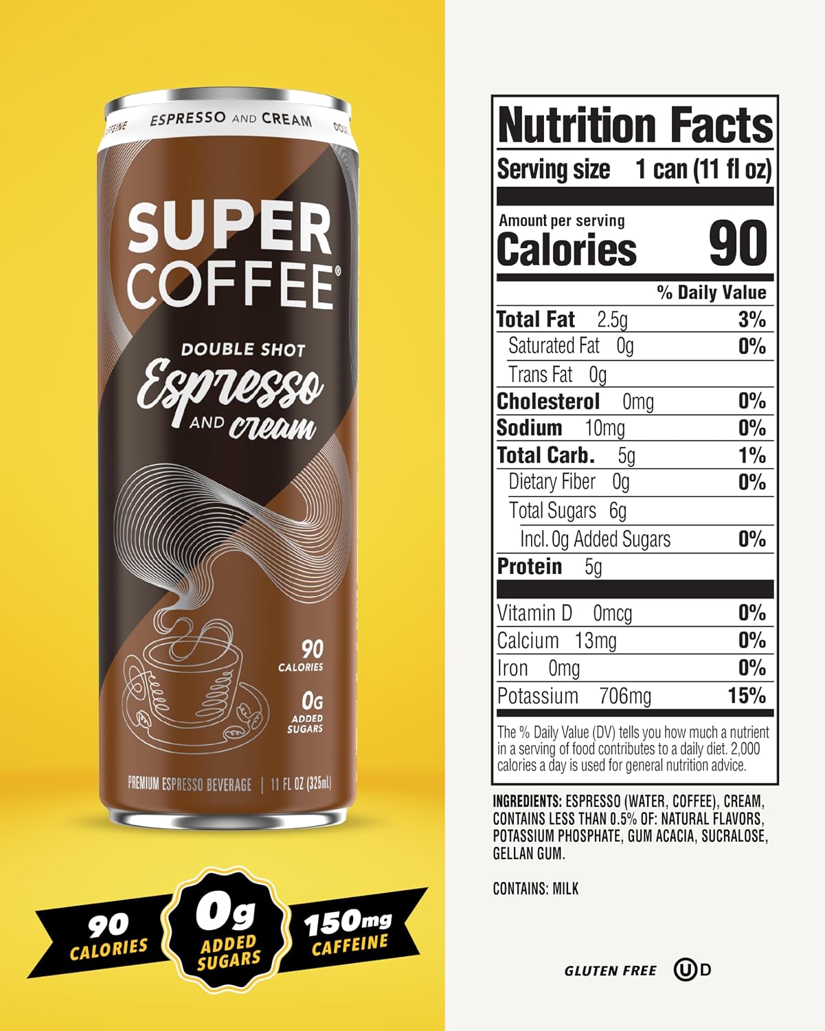 SUPER COFFEE Espresso, Iced Keto Coffee — image 2