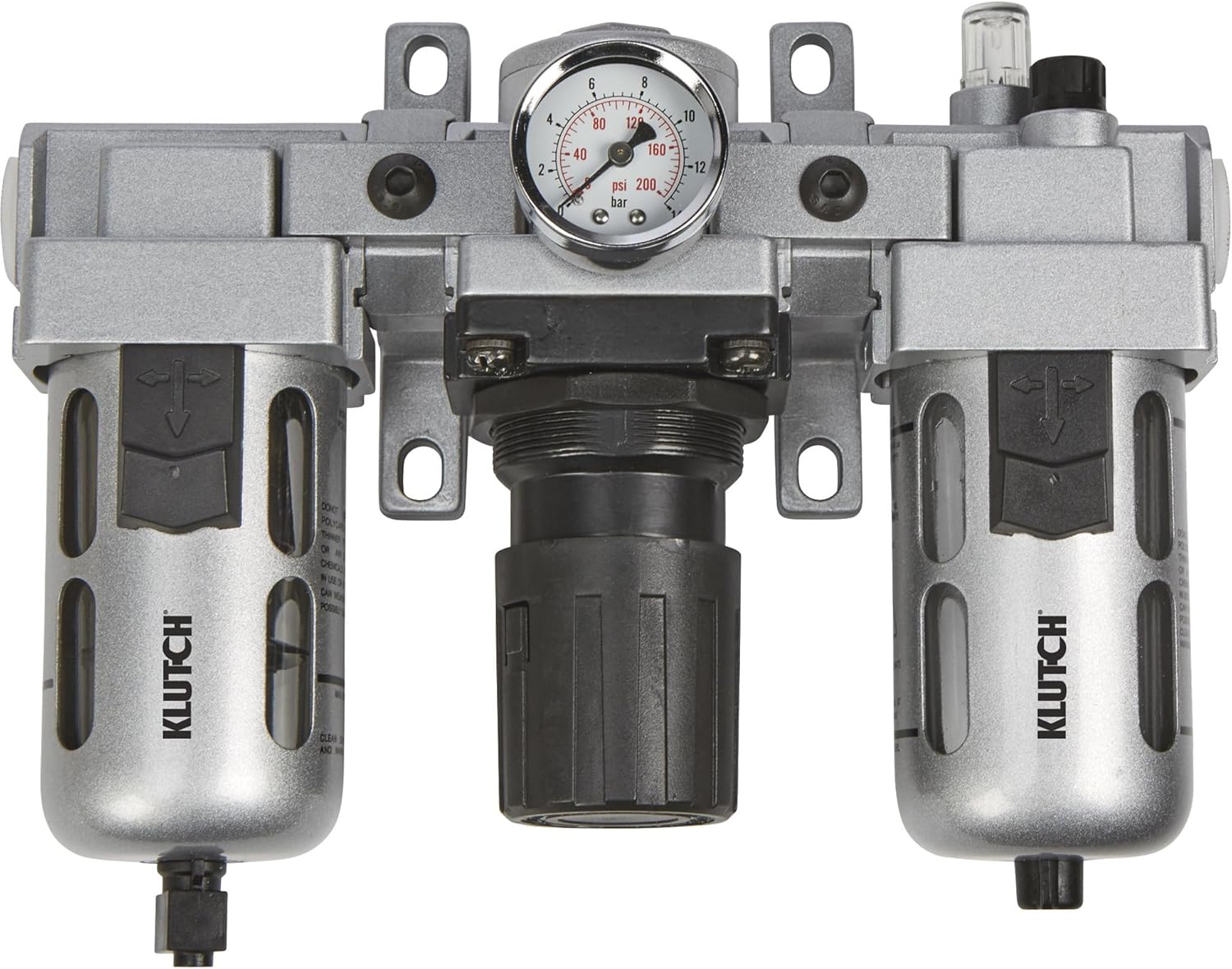 Klutch Air Filter-Regulator-Lubricator Combo - 1/2in. 106 CFM